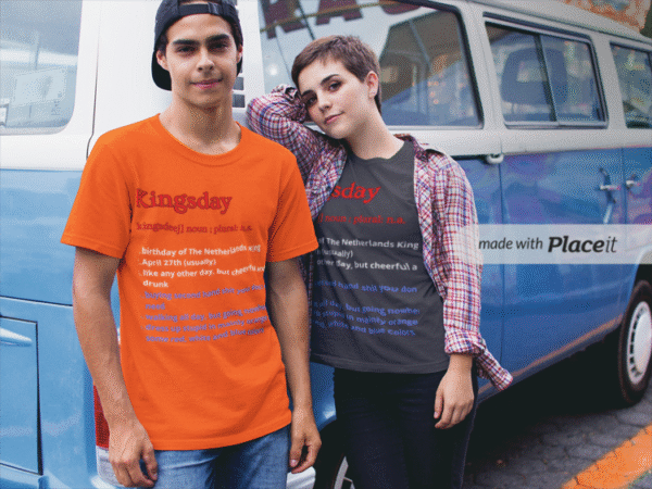Kingsday Dictionary T-shirt Kingsday Dictionary T-shirt