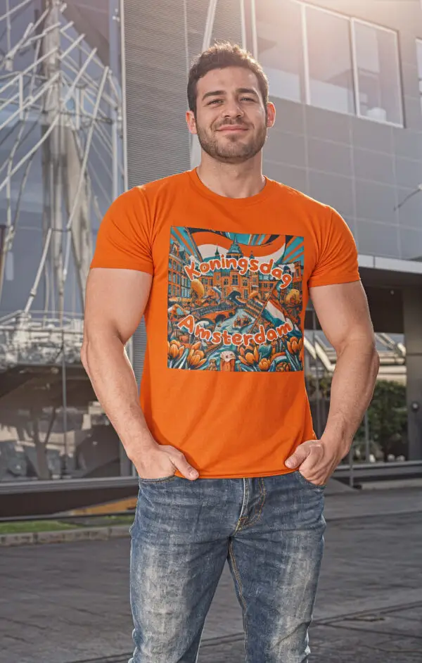 Koningsdag Outfit T-shirt Amsterdam 1 Koningsdag Outfit T-shirt Amsterdam 1