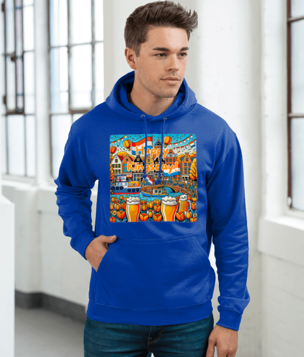 Koningdag Oufit Happy Kingsday hoodie