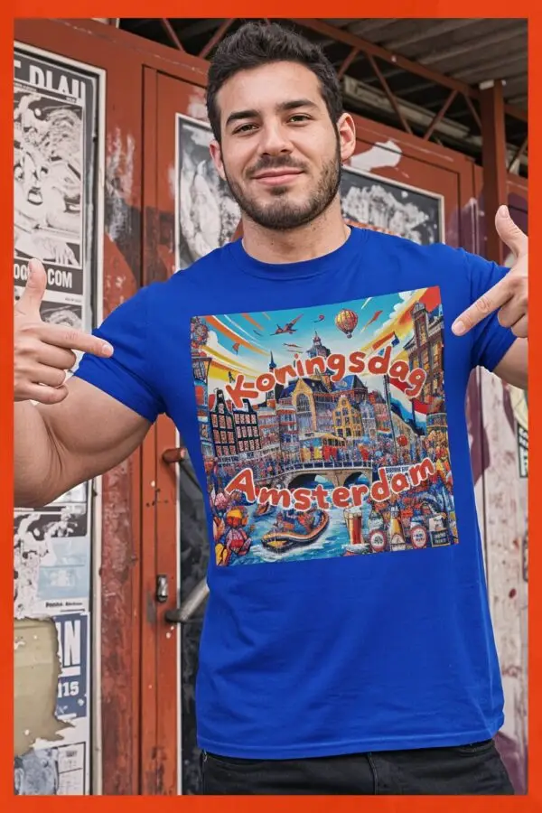 Liberty Factory Gifts Koningsdag Amsterdam 2 Alvarez P Koningsdag Amsterdam 2 T-shirt Gildan