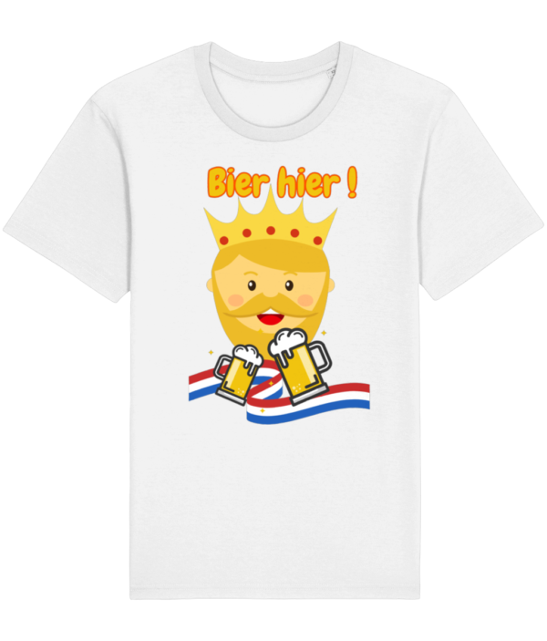 Koningsdag Outfit t-shirt Bier Hier