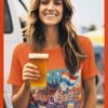 Oranje Shirt Biertje