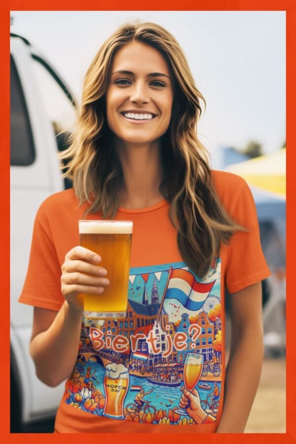 Oranje Shirt Biertje Oranje Shirt Biertje