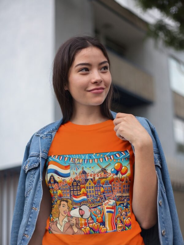 T-shirt Waar is dat Feessie, hier is dat Feessie T-shirt Waar is dat Feessie, hier is dat Feessie