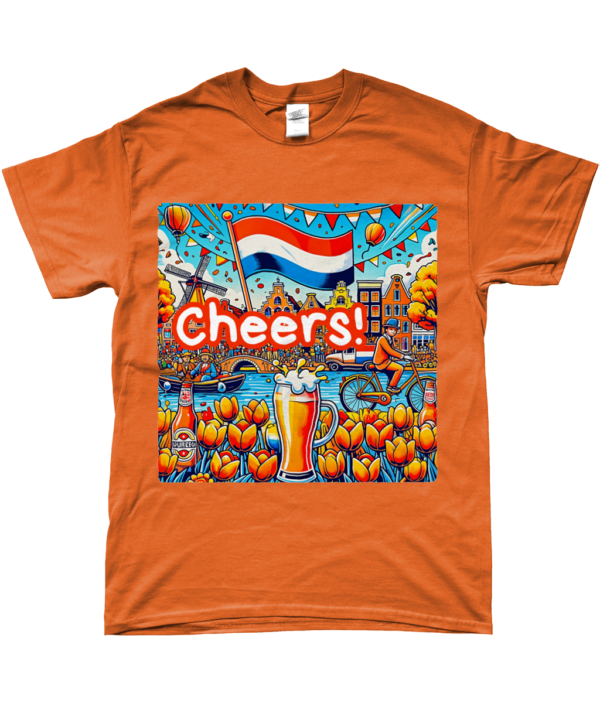 T-shirt Koningsdag Cheers T-shirt Koningsdag Cheers