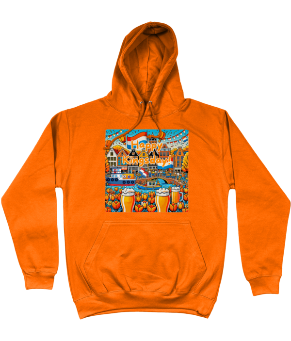 Koningdag Oufit Happy Kingsday hoodie