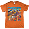 T-shirt Koningsdag Waar is dat Feessie