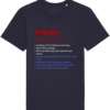 T-shirt Kingsday Dictionary Navy Crafter