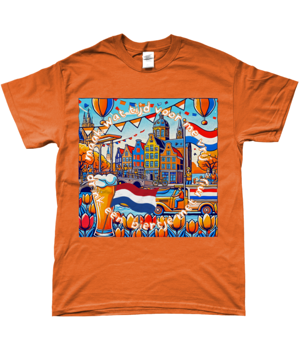 T-shirt Koningsdag Drink een Biertje met Mij T-shirt Koningsdag Drink een Biertje met Mij
