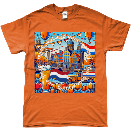 T-shirt Koningsdag Drink een Biertje met Mij